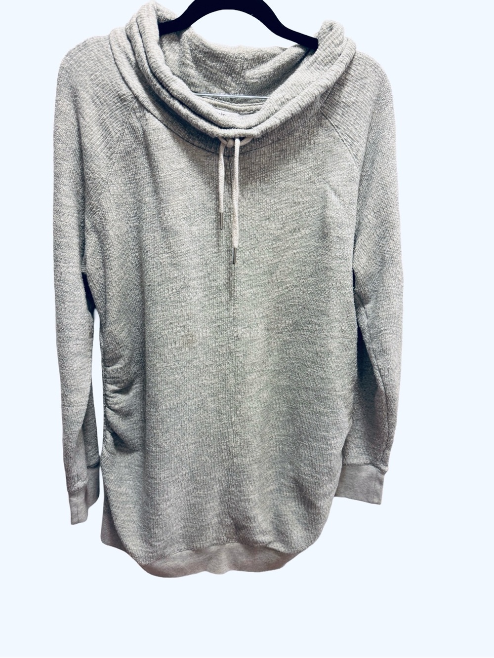 Liz Lange Maternity Target Grey Knit Sweater Top XXL Cozy Marled